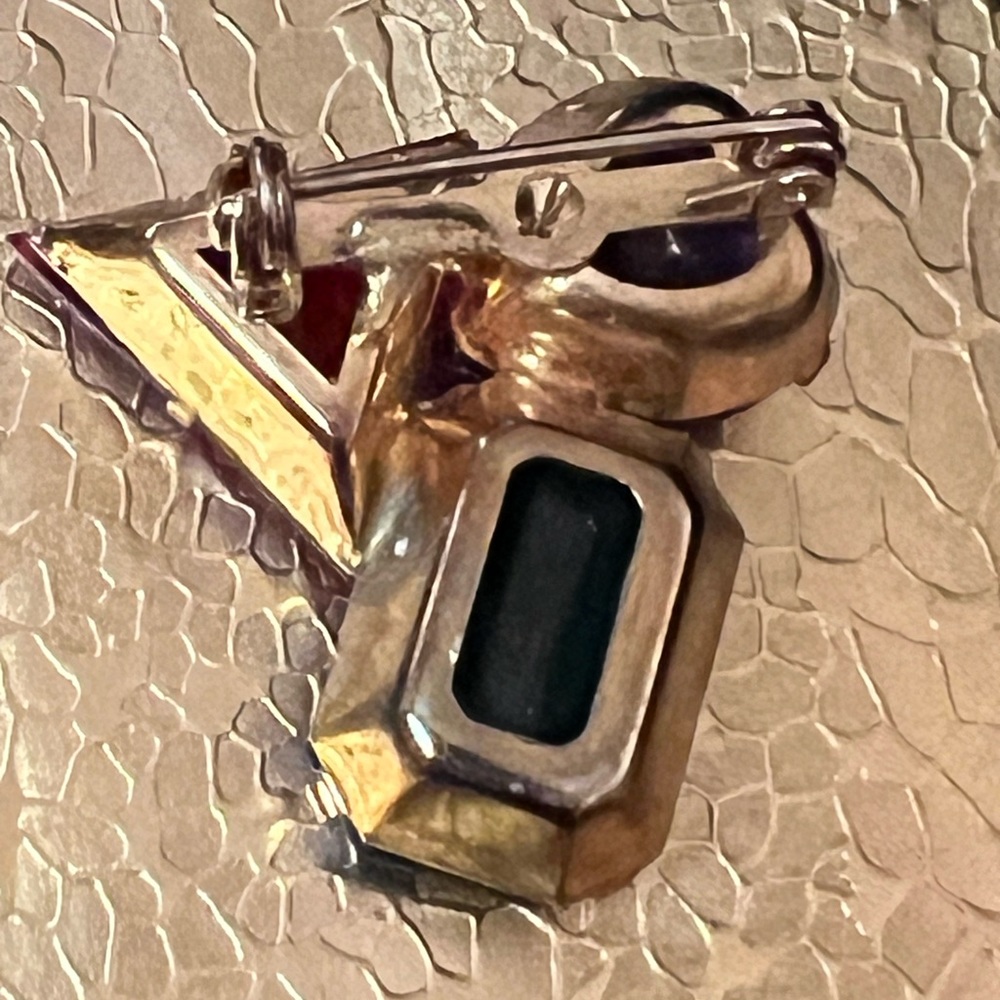 Vintage Heart, Triangle, Rectangle Shapes Colored… - image 2